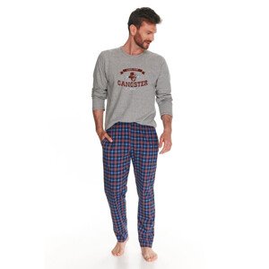 Pánské pyžamo šedé model 17731742 - Taro Barva: šedá, Velikost: XL