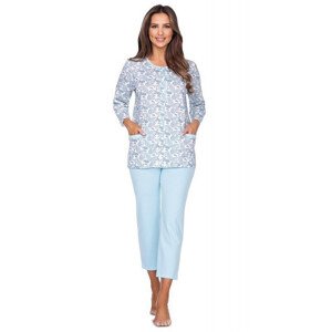Dámské pyžamo model 17739180 - Regina Velikost: L, Barva: Sv. modrá