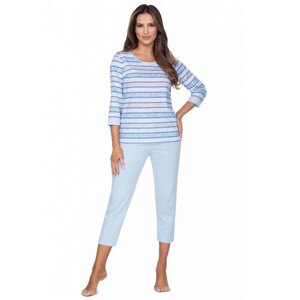 Dámské pyžamo model 17739186 - Regina Velikost: L, Barva: Sv. modrá