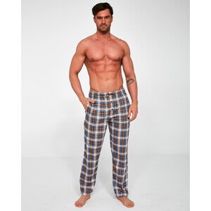 Pánské pyžamové kalhoty  S2XL model 17754568 - Cornette Barva: džínová hořčice, Velikost: M