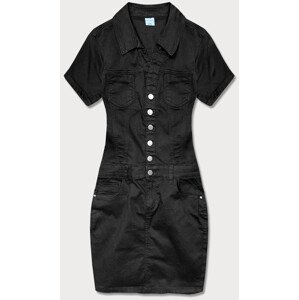 Dámské šaty s límečkem  jeans černá 2XL model 17776523 - Good looking