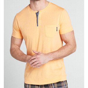 Pánské triko na spaní model 17788196 oranžová  oranžová L - Jockey