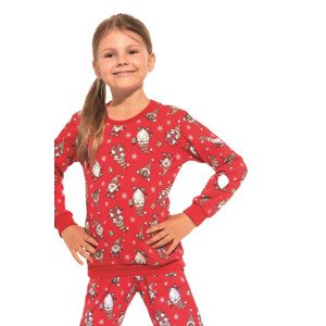 Dívčí pyžamo   Červená 98/104 model 17809175 - Cornette