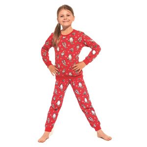 Dívčí pyžamo   Červená 146/152 model 17809198 - Cornette