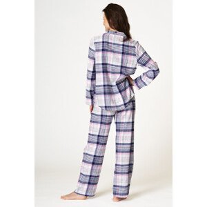 Dámské pyžamo LNS model 17811424 B22 2XL4XL - Key Barva: světle šedá, Velikost: 4XL