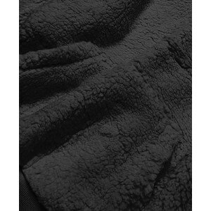 černý teplákový dámský komplet model 17849017 - LUNA & MIELE Barva: černá, Velikost: XL (42)