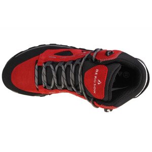 Dámské trekové boty Mid  Bergson červená černá 37 model 17859451 - B2B Professional Sports