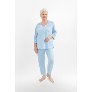 Dámské pyžamo model 17894855 - MARTEL Barva: Modrá, Velikost: M
