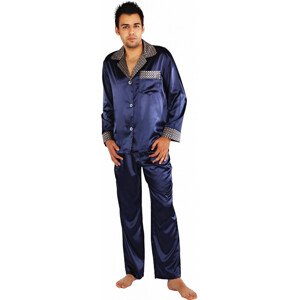 Pánské pyžamo    model 17913429 - De Lafense Velikost: XXXXL, Barvy: bordó