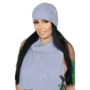 Set čepice a šátek model 17949000 Heather UNI - Kamea