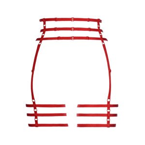 Podvazkový pás model 18030563 červená  XL - Axami