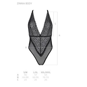 Passion Zinnia body kolor:black L/XL