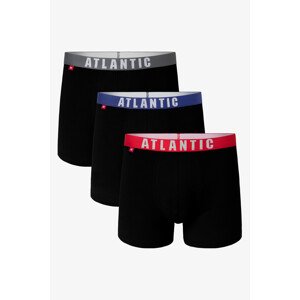 Pánské boxerky model 18032254 černá  S - Atlantic