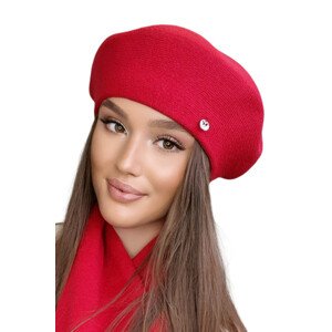 Dámský baret model 17673154 RED 21 Univerzální - Kamea