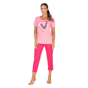 Dámské pyžamo model 18034135 - Regina Barva: Růžová, Velikost: M