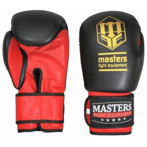 Boxerské rukavice - RPU-3 0140-1002 - Masters  12 oz + červená