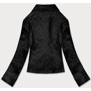 Černá dámská bunda ramoneska (BN-20025-1) černá L (40)