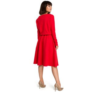 Šaty model 18074702 Červená - BeWear Velikost: L