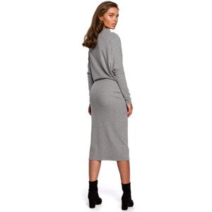 Stylove Šaty S245 Grey Velikost: S/M