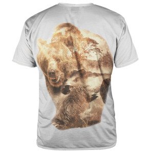 Aloha From Deer Wild Bear T-Shirt TSH AFD1035 Brown XS