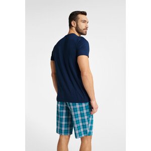 Pyžamo Weston 40663-59X Námořnická modrá - Henderson XL