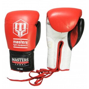 Boxerské rukavice RBT-600 01600-0802 - Masters  červeno-bílo-černá+8 oz