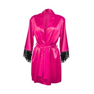 DKaren Housecoat Adelaide Dark Pink S Dark Pink
