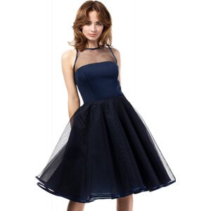 Dámské večerní šaty model 18140421  černá XL - Moe