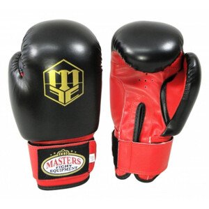 Boxerské rukavice    černá a červená + 8 oz model 18131436 - Masters
