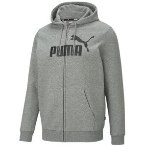 Pánská mikina Essentials Big Logo Full-Zip Sweatshirt M 586698 03 - Puma