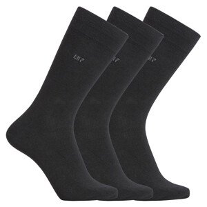 Ponožky vysoké 3 páry černá  40/46 černá (900) model 3485609 - CR7