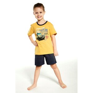 Chlapecké pyžamo Kids Boy model 18250446 - Cornette Barva: med, Velikost: 86-92