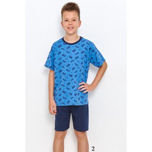 Chlapecké pyžamo 2951 WILLIAM 146-158 Modrá 158