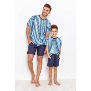 Chlapecké pyžamo Taro Noah 2949 kr/r 104-116 L23 modrá 116