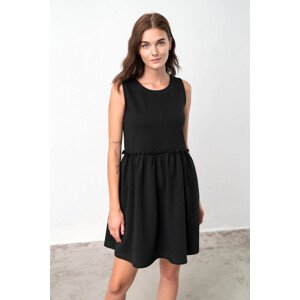 Vamp - Pohodlné dámské šaty – Melanie 18345 - Vamp Barva: black, Velikost: XL