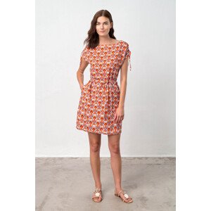 Letní dámské šaty –   model 18363043 - Vamp Barva: red langoustino, Velikost: M