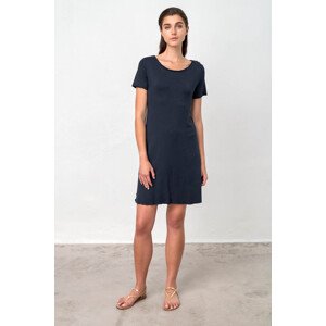 Vamp - Pohodlné dámské šaty – Syrah 18492 - Vamp Barva: blue, Velikost: XL