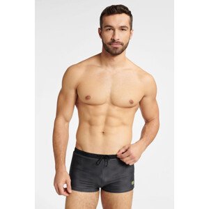 Pánské boxerkové plavky Giro šedo-černé Barva: šedá, Velikost: XL