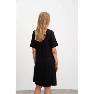 Dámské šaty model 18398638 vícebarevné  černá MIX barev 4XL - Vamp