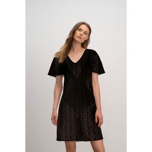 Vamp - Stylové plážové šaty 16541 - Vamp Barva: black, Velikost: XL