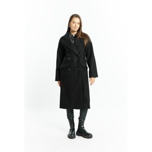 Monnari Kabáty Klasický kabát černý