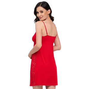 Noční košile Monica red - BABELLA červená XL
