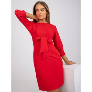 Dámské šaty-LK-SK-508837.71P-červená 40