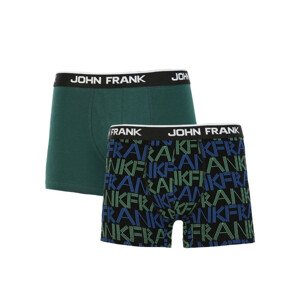 Pánské boxerky John Frank JF2BTORA01 2Pack Dle obrázku L