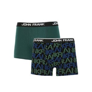 Pánské boxerky John Frank JF2BTORA01 2Pack Dle obrázku XL