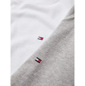 Chlapecké tričko TH ORIGINAL 2-PACK FLAG T-SHIRTS UB0UB003100UD šedá/bílá - Tommy Hilfiger 12-14