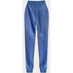 Světle modré teplákové kalhoty (CK01) odcienie niebieskiego L (40)
