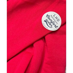 Červeno-černý dámský dres - mikina a kalhoty (AMG690) odcienie czerwieni L (40)