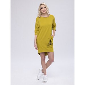 Look Made With Love Šaty 324M Mucha Yellow L/XL