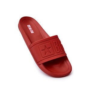 Pánské pantofle Big Star - červené Velikost: 42